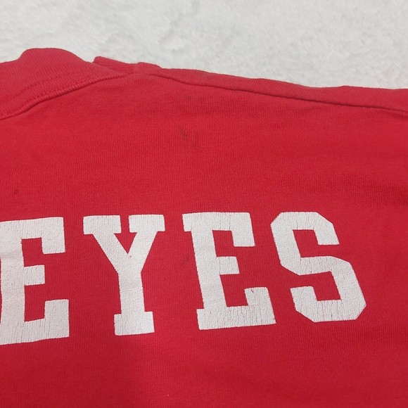 Vintage 1996 Ohio State Buckeyes Pro Player Single Stitch T-Shirt Size Medium - Picture 12 of 13